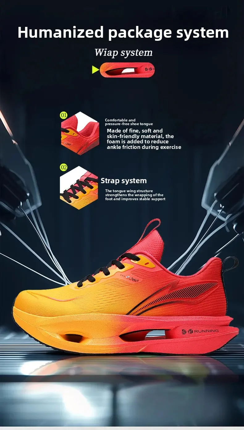 Marathon Air Cushion Men Sports Running Shoes Breathable Lightweight Women's Comfortable Athletic Nonskid Carbon Plate Sneakers
Marathon Air Cushion Men Sports Running Shoes Breathable Lightweight Women's Comfortable Athletic Nonskid Carbon Plate Sneakers