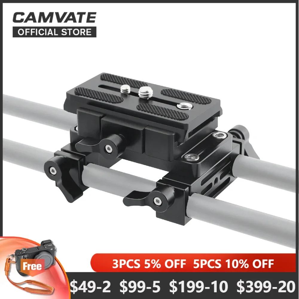 CAMVATE адаптер быстрого доступа Manfrotto пластина со скользящей Плиты & двойной 15-мм стержневой держатель для DSLR Камера наплечный Риг для стержень Системы
CAMVATE адаптер быстрого доступа Manfrotto пластина со скользящей Плиты & двойной 15-мм стержневой держатель для DSLR Камера наплечный Риг для стержень Системы