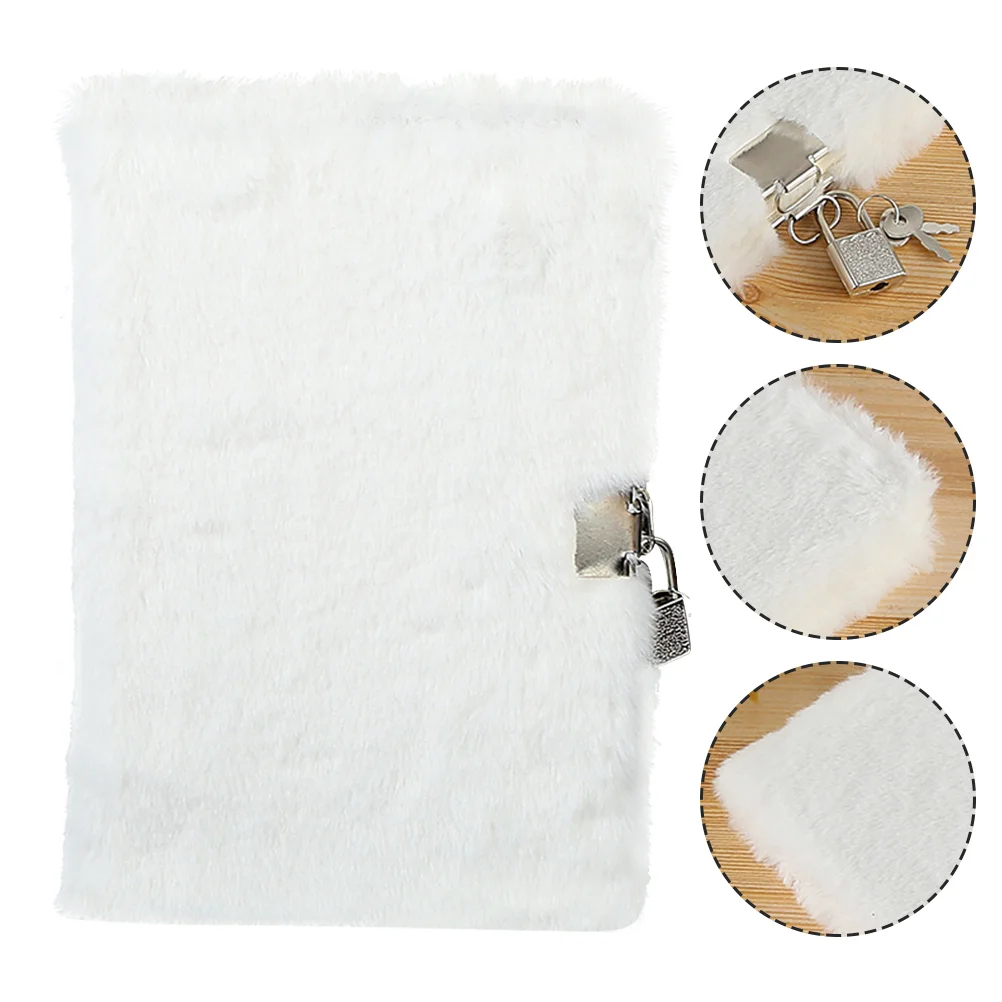 Cute Plush Lock Notebook A5 White Size Customizable School Gifts for Girls Adorable Diary Journal Store Classroom
Cute Plush Lock Notebook A5 White Size Customizable School Gifts for Girls Adorable Diary Journal Store Classroom
