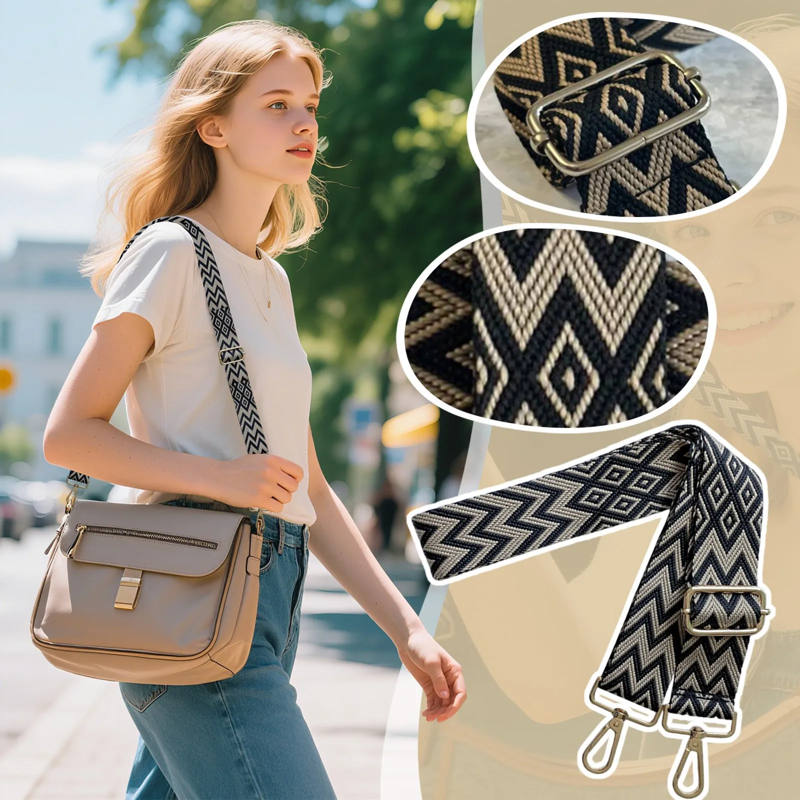 Multifuntional Bag Strap Women Single And Double Shoulder Crossbody Bag Accessories Adjustable Belts Handbag Backpack Straps
Multifuntional Bag Strap Women Single And Double Shoulder Crossbody Bag Accessories Adjustable Belts Handbag Backpack Straps