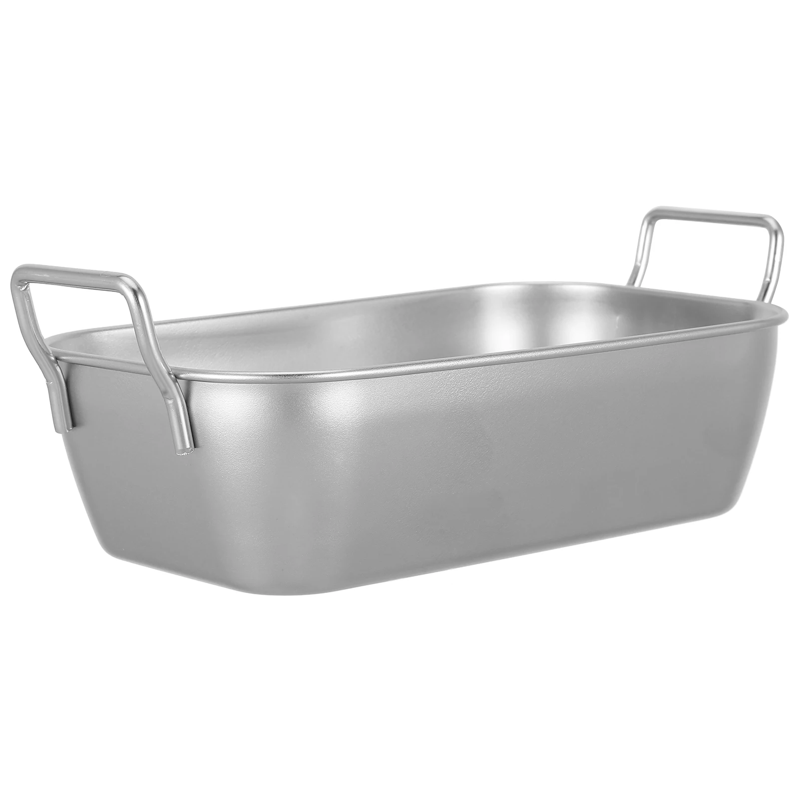 2 pcs Stainless Steel Snack Tray with Ears Rectangle Food Trays Restaurant Serving 201 BBQ Metal Trays Fruit Plate Storage
2 pcs Stainless Steel Snack Tray with Ears Rectangle Food Trays Restaurant Serving 201 BBQ Metal Trays Fruit Plate Storage