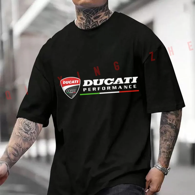 Motorcycle Ducati Corse-Performance T-Shirt Moto Cotton Graphic Tshirt Cute Men Summer Casual Short Sleeve Round NeckTops Tee
Motorcycle Ducati Corse-Performance T-Shirt Moto Cotton Graphic Tshirt Cute Men Summer Casual Short Sleeve Round NeckTops Tee