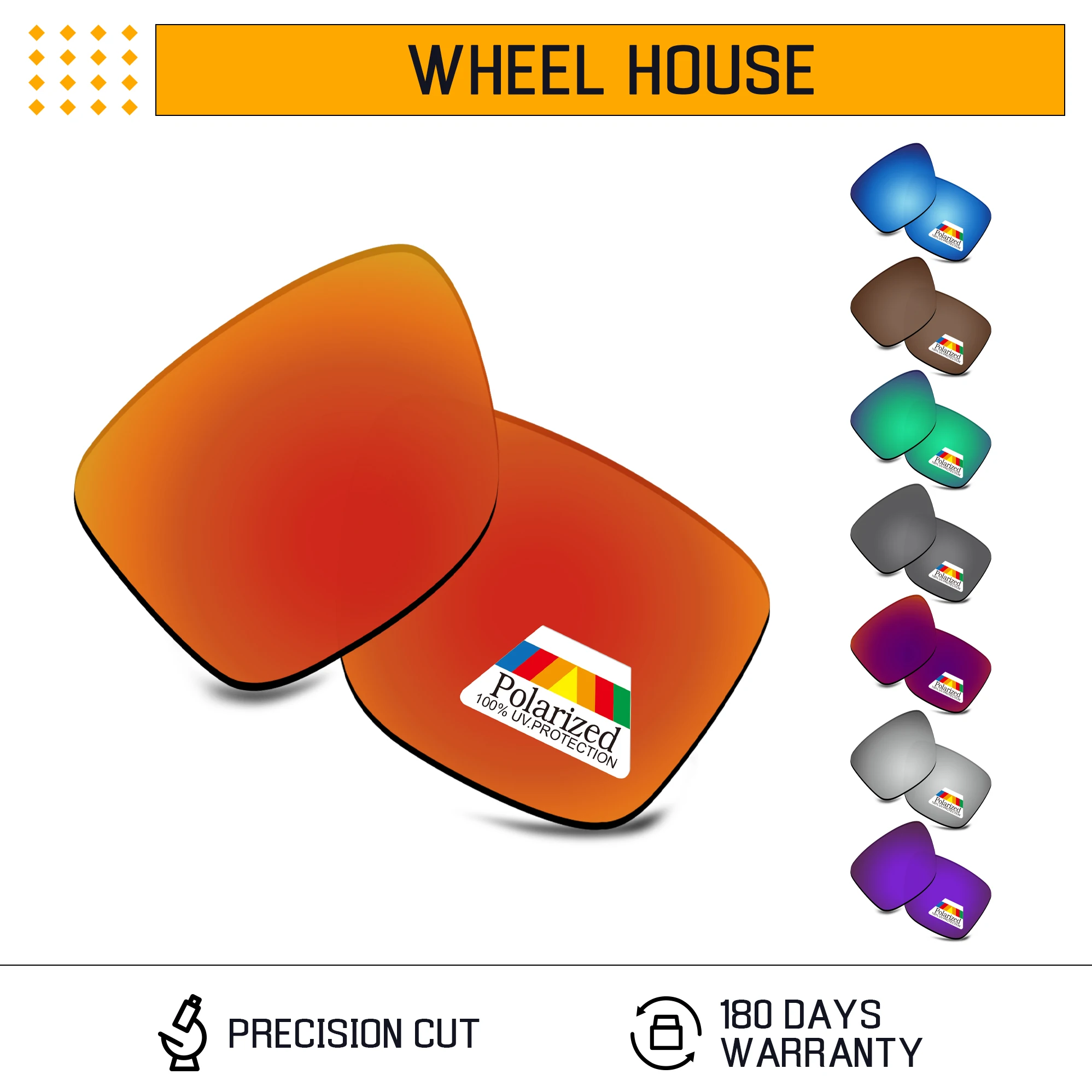Rarayvix Polarized Replacement Lenses UV400 Protective for Oakley Wheel House OO9469-54mm Sunglasses
Rarayvix Polarized Replacement Lenses UV400 Protective for Oakley Wheel House OO9469-54mm Sunglasses