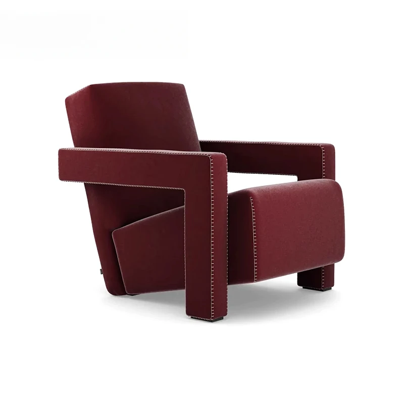 Single Fabric Sofa Chair Designer Seven Characters Minimalist Special-shaped Armchair
Single Fabric Sofa Chair Designer Seven Characters Minimalist Special-shaped Armchair