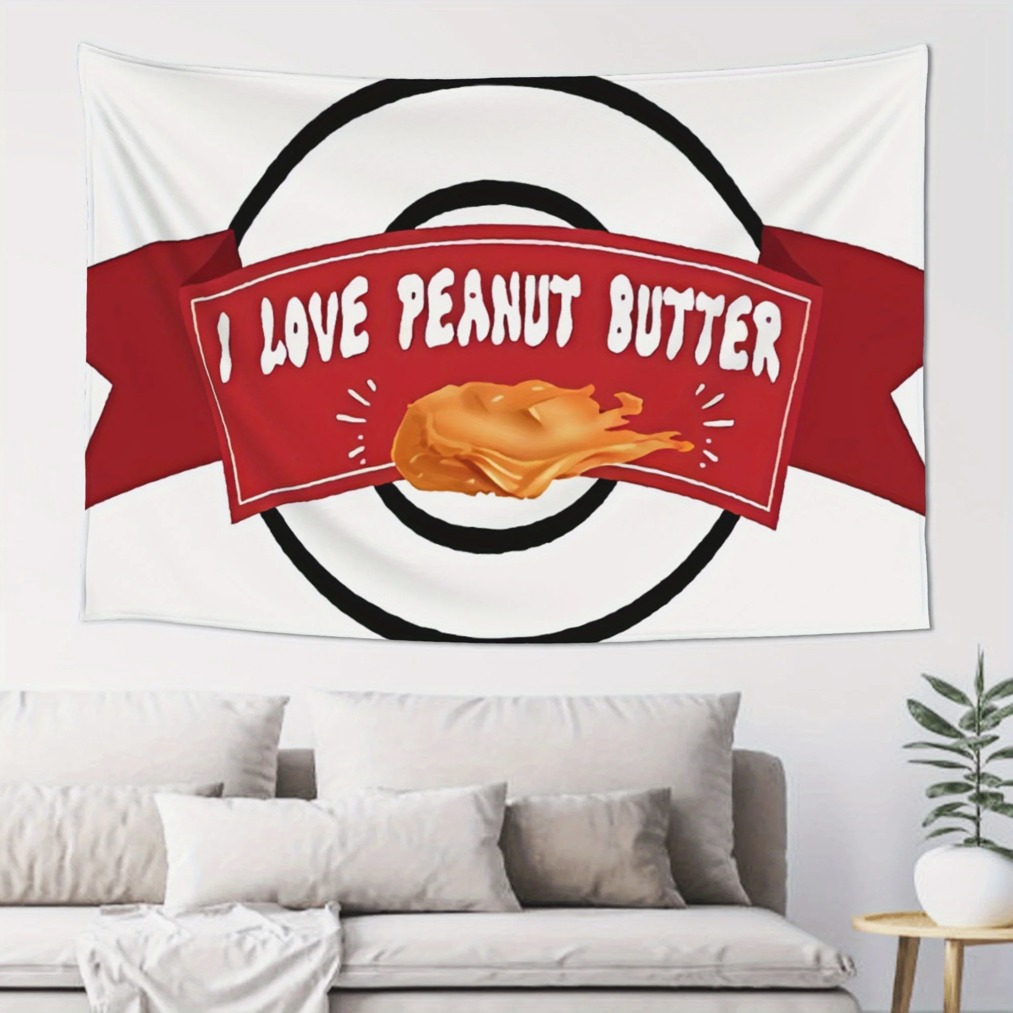 1pc Prints Wall High School I Love Peanut Butter, Gift Idea for Lovers Peanut Butter Background Wall Wall Decoration} Tapiz Birthday 40in*60in, Party Decoration
1pc Prints Wall High School I Love Peanut Butter, Gift Idea for Lovers Peanut Butter Background Wall Wall Decoration} Tapiz Birthday 40in*60in, Party Decoration