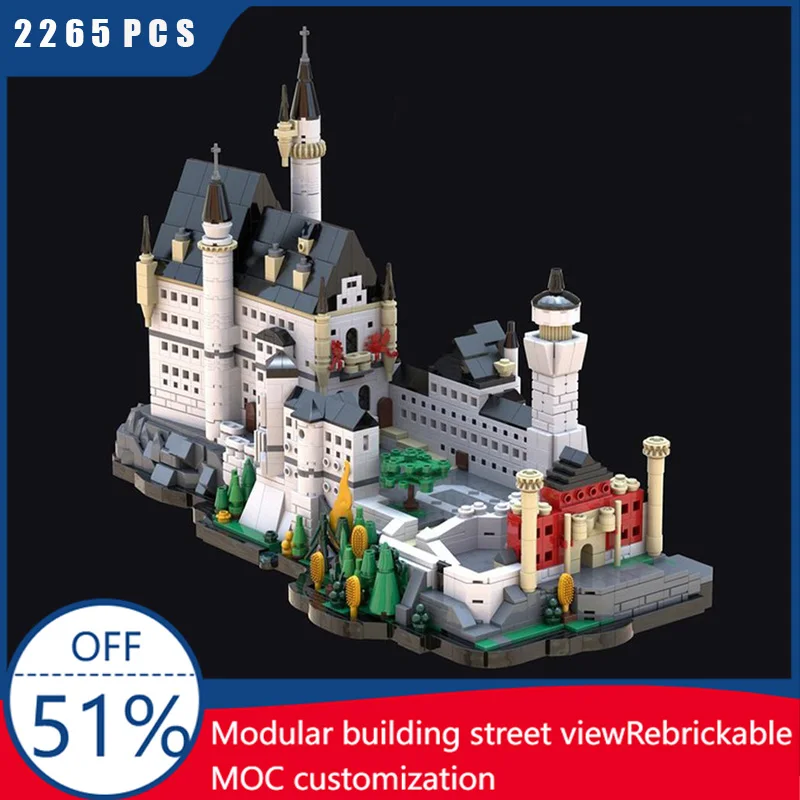 2265 PCS City Series Advanced Medieval Mini Construction MOC Building Block Model Children's Diy Educational Toys Festival Gift
2265 PCS City Series Advanced Medieval Mini Construction MOC Building Block Model Children's Diy Educational Toys Festival Gift