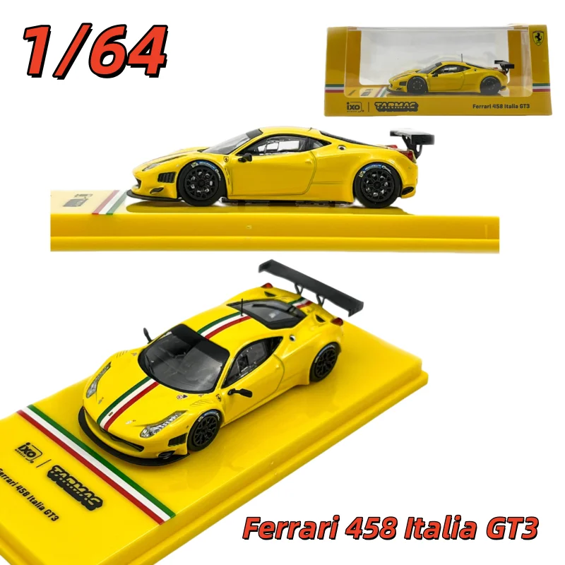 Tarmac Works Diecast 1/64 Scale Ferrari Alloy Car Model Ferrari 458 Italia GT3 Play Vehicles Toys for Boys Original Box
Tarmac Works Diecast 1/64 Scale Ferrari Alloy Car Model Ferrari 458 Italia GT3 Play Vehicles Toys for Boys Original Box