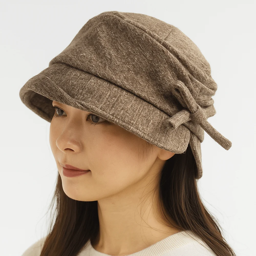 Premium Thickened Fisherman Hat Large Bowknot Windproof Women Hat Warm Sun Protection Woolen Bucket Hat Winter
Premium Thickened Fisherman Hat Large Bowknot Windproof Women Hat Warm Sun Protection Woolen Bucket Hat Winter