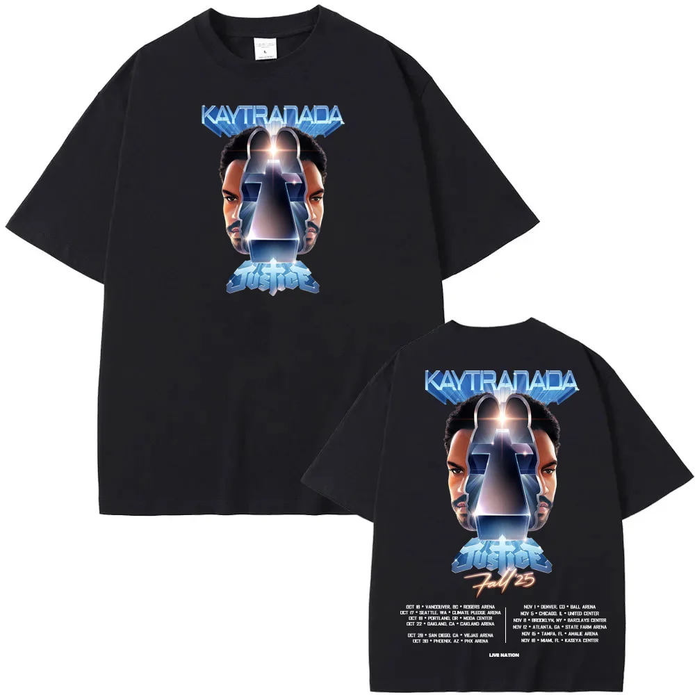 Kaytranada tour2025 T-Shirt rapper High Quality Tee-shirt Sleeve Women/men 100%cotton Gothic Tshirt Round Neck Summer Tees
Kaytranada tour2025 T-Shirt rapper High Quality Tee-shirt Sleeve Women/men 100%cotton Gothic Tshirt Round Neck Summer Tees