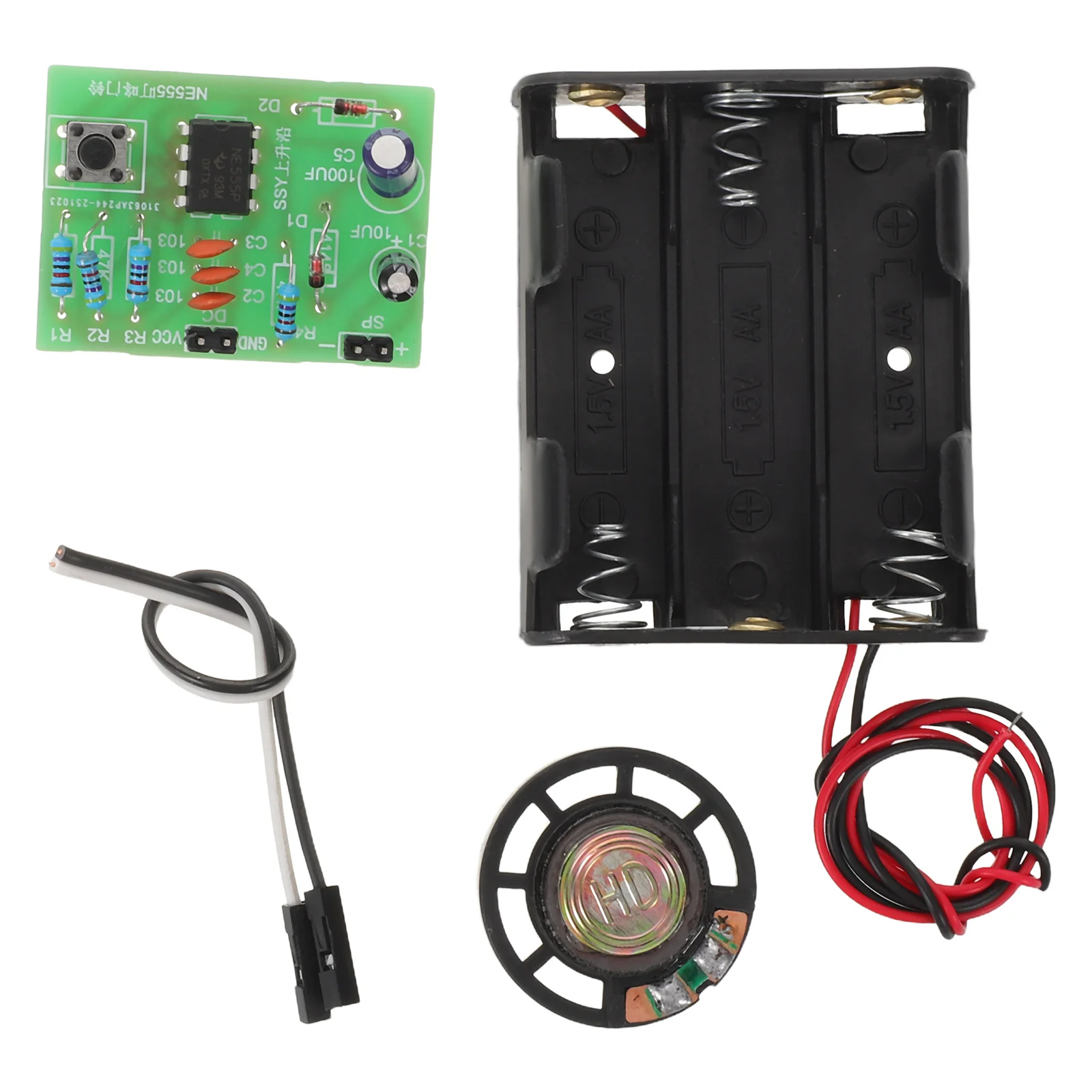 3Pcs Solder Training Kits with Music Doorbell Function Soldering Project Kit for Electronics Learning Supplies Beginner Welding
3Pcs Solder Training Kits with Music Doorbell Function Soldering Project Kit for Electronics Learning Supplies Beginner Welding
