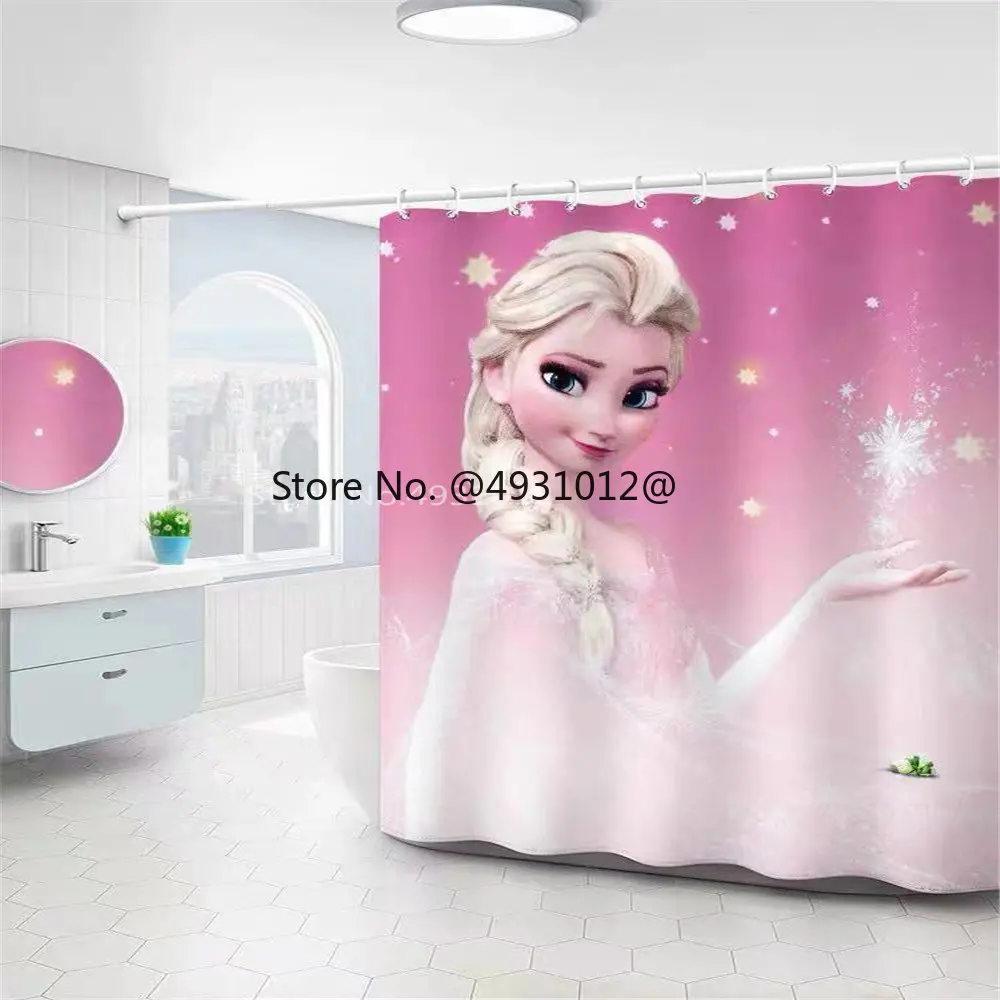 2023 Disney Cartoon Princess Frozen Elsa Anna Girls Shower Curtains Waterproof with Hooks Set Bathroom for Kids Girls Boy Gifts
2023 Disney Cartoon Princess Frozen Elsa Anna Girls Shower Curtains Waterproof with Hooks Set Bathroom for Kids Girls Boy Gifts