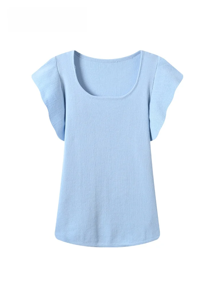 Cara CLUB plus Size Short Sleeve T-Shirt Women's Summer New Style Slimming Fashionable Age-Defying Versatile Shoulder-Length Top
Cara CLUB plus Size Short Sleeve T-Shirt Women's Summer New Style Slimming Fashionable Age-Defying Versatile Shoulder-Length Top