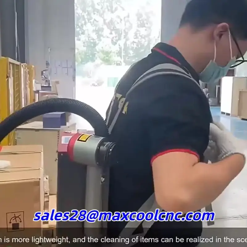 46kg Air Cooling Pulsed Laser Portable Cleaning Machines Precise Laser Cleaning Machines for Household Rust Paint Cleaning
46kg Air Cooling Pulsed Laser Portable Cleaning Machines Precise Laser Cleaning Machines for Household Rust Paint Cleaning