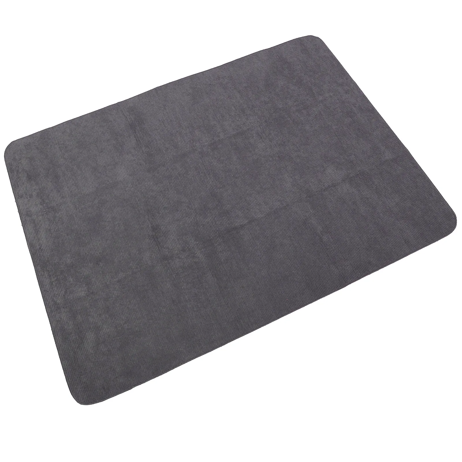 Corduroy Anti-slip Carpet for Desk Chair 90x120cm Grey Freely Cuttable Self-adhesive Office Floor Mat Protects Hardwood
Corduroy Anti-slip Carpet for Desk Chair 90x120cm Grey Freely Cuttable Self-adhesive Office Floor Mat Protects Hardwood