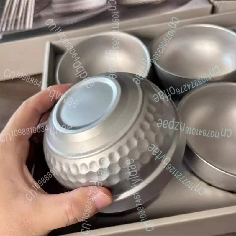 Ultra-light Double-layer Anti-scalding Titanium Bowl Chopsticks Tableware Set
Ultra-light Double-layer Anti-scalding Titanium Bowl Chopsticks Tableware Set