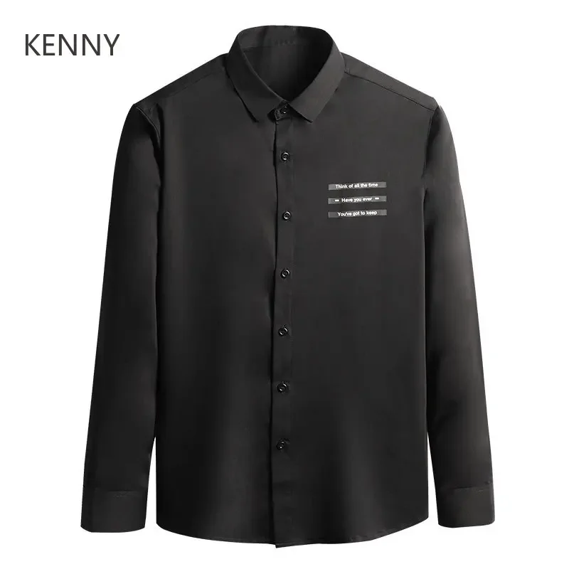 TONY Luxury Designer Clothing Spring and Autumn 2025 Business Social Elegant Letter Printing Black Men's Shirts High Quality
TONY Luxury Designer Clothing Spring and Autumn 2025 Business Social Elegant Letter Printing Black Men's Shirts High Quality