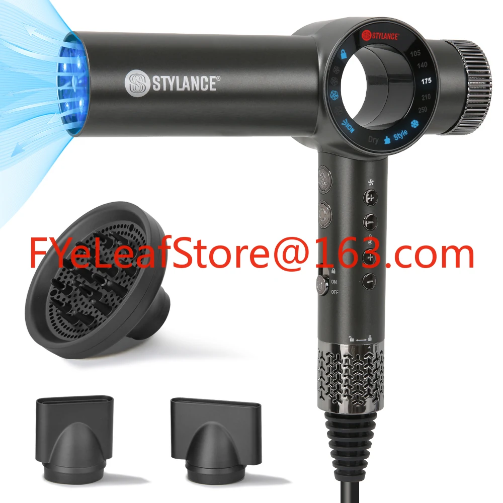 110000RPM Super High Speed BLDC Motor Professional Hair Dryer, Wind Speed 17m/s
110000RPM Super High Speed BLDC Motor Professional Hair Dryer, Wind Speed 17m/s