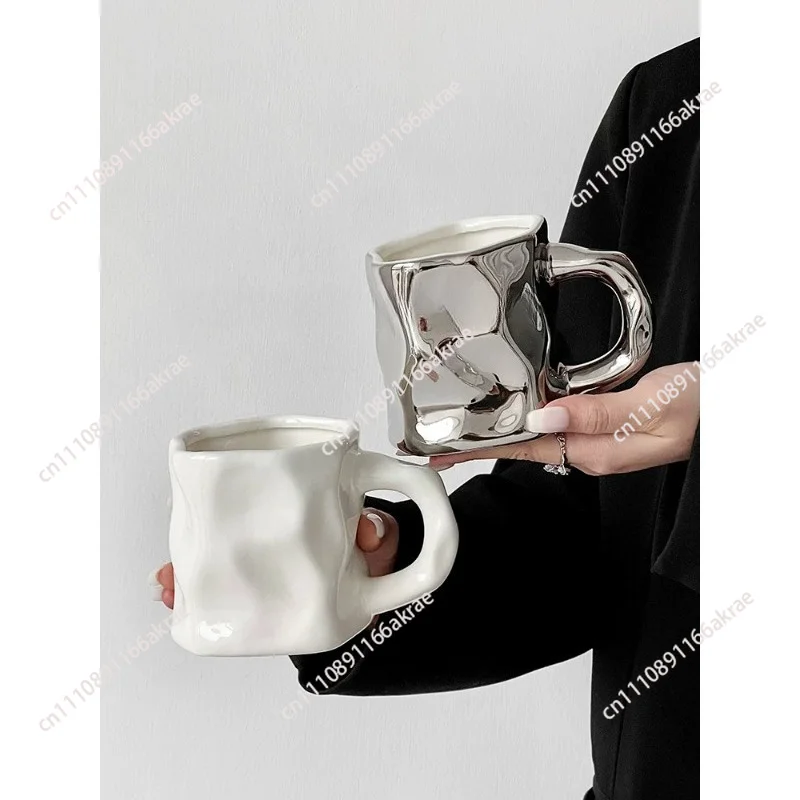 for Creative Irregular Pitted Ceramic Coffee Cup 300ml Afternoon Tea Dessert Tea Cup Simple Office Mug Couple
for Creative Irregular Pitted Ceramic Coffee Cup 300ml Afternoon Tea Dessert Tea Cup Simple Office Mug Couple