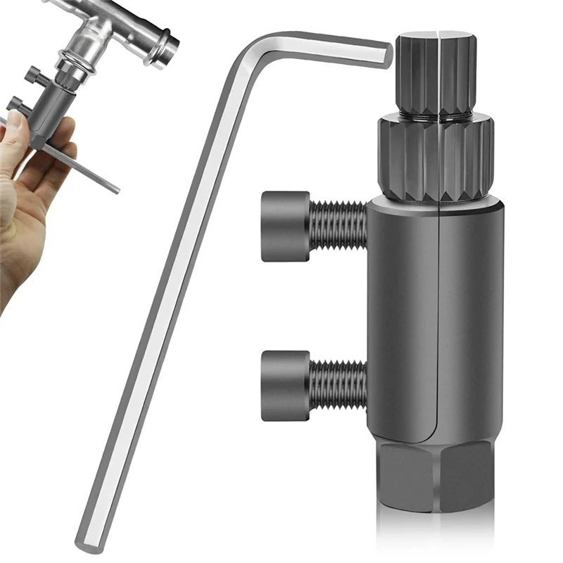 A20F-Broken Pipe Thread Extractor Tool Broken Valve Thread Extractor, Faucet Removal Tool For 1/4In 3/8In Damaged Water Pipe
A20F-Broken Pipe Thread Extractor Tool Broken Valve Thread Extractor, Faucet Removal Tool For 1/4In 3/8In Damaged Water Pipe