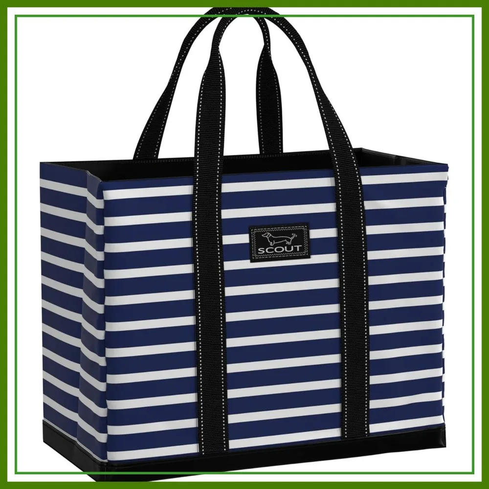Open Top Beach Tote Bag - Lightweight, Durable, Folds Flat with Inside Zip Pocket
Open Top Beach Tote Bag - Lightweight, Durable, Folds Flat with Inside Zip Pocket
