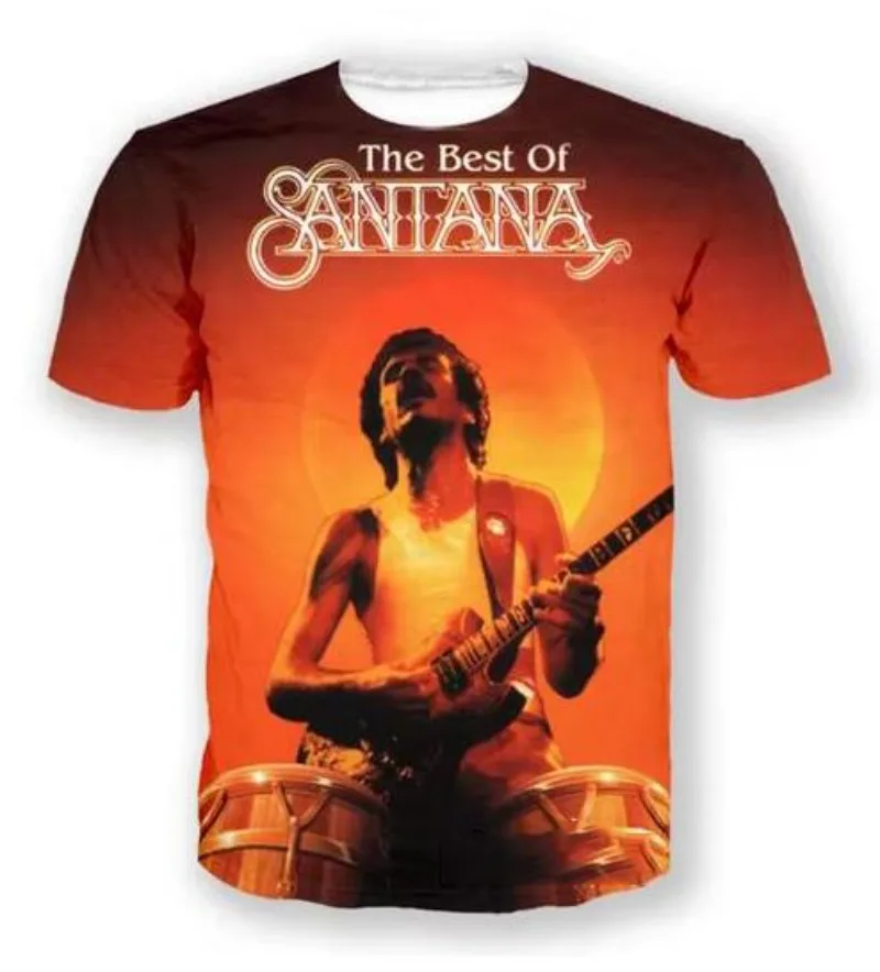 New Fashion Men/Women Santana Band 3D Print Short Sleeve T-Shirt Fashion T Shirt Sport Hip Hop Summer Tops TX119
New Fashion Men/Women Santana Band 3D Print Short Sleeve T-Shirt Fashion T Shirt Sport Hip Hop Summer Tops TX119