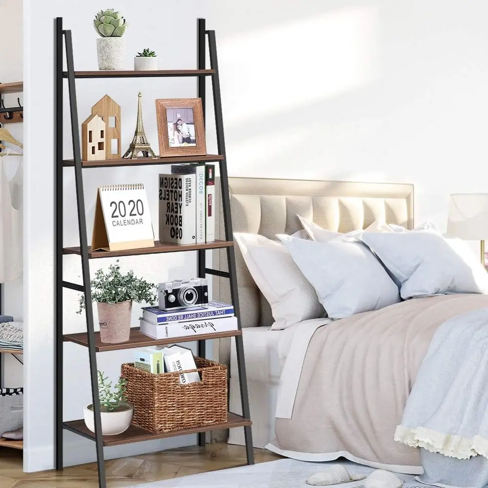 5 Tier Industrial Bookcase, Multiunctional Display Bookshel, Wooden Plant lower Stand with Metal e, Decor urniture
5 Tier Industrial Bookcase, Multiunctional Display Bookshel, Wooden Plant lower Stand with Metal e, Decor urniture