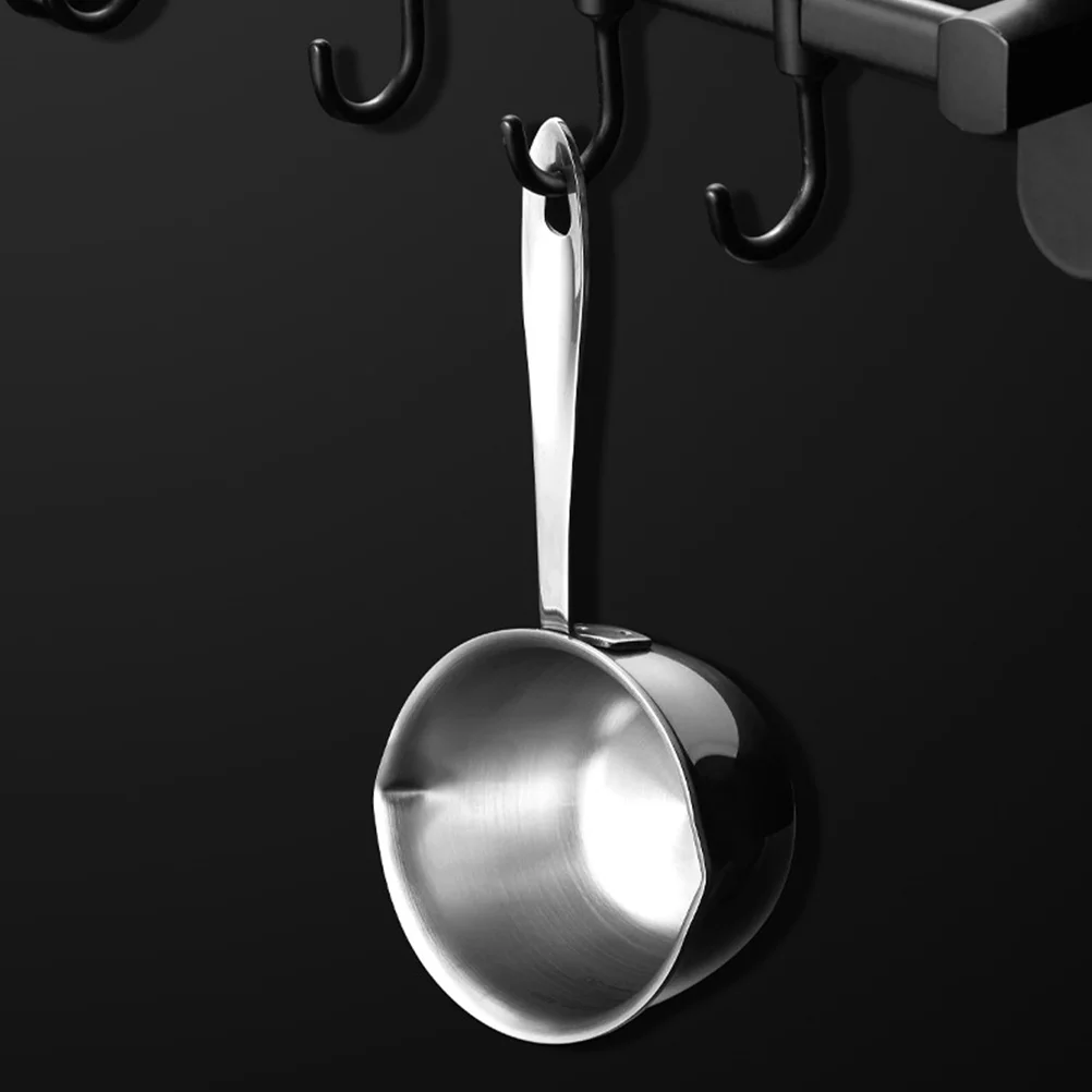 Oil-dripping Pan Small Sauce Pot Mini Saucepan 2 Pour Spouts Stainless Steel Easy Clean Cooking Pans Non Stick
Oil-dripping Pan Small Sauce Pot Mini Saucepan 2 Pour Spouts Stainless Steel Easy Clean Cooking Pans Non Stick
