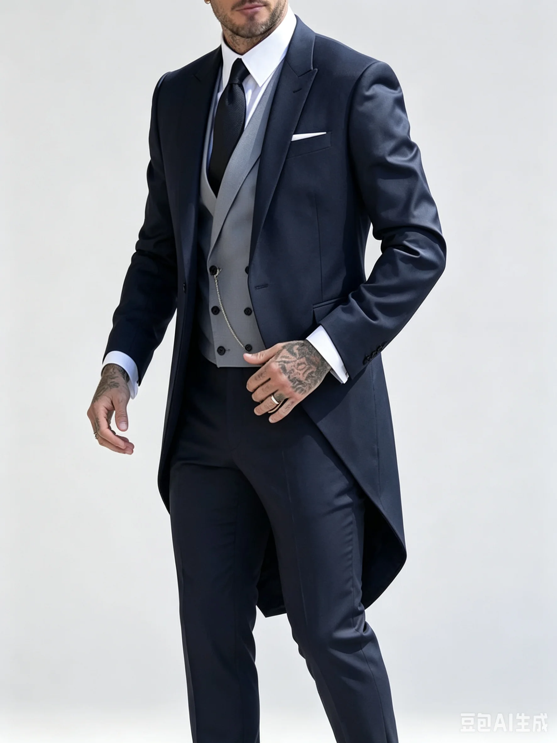 Mens Tuxedo Tailcoat Formal Dress Suits Swallow Tail Coat Black Male Jacket Vest Pants Party Wedding Dance Magic Performance
Mens Tuxedo Tailcoat Formal Dress Suits Swallow Tail Coat Black Male Jacket Vest Pants Party Wedding Dance Magic Performance