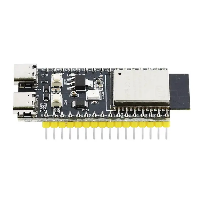 Y43A-ESP32-C5-Devkitc-1 Development Board Dual-Frequency 2.4G 5Ghz Wifi Module With Pin N4 4MB Flash WIFI 6 CH340 32PIN
Y43A-ESP32-C5-Devkitc-1 Development Board Dual-Frequency 2.4G 5Ghz Wifi Module With Pin N4 4MB Flash WIFI 6 CH340 32PIN