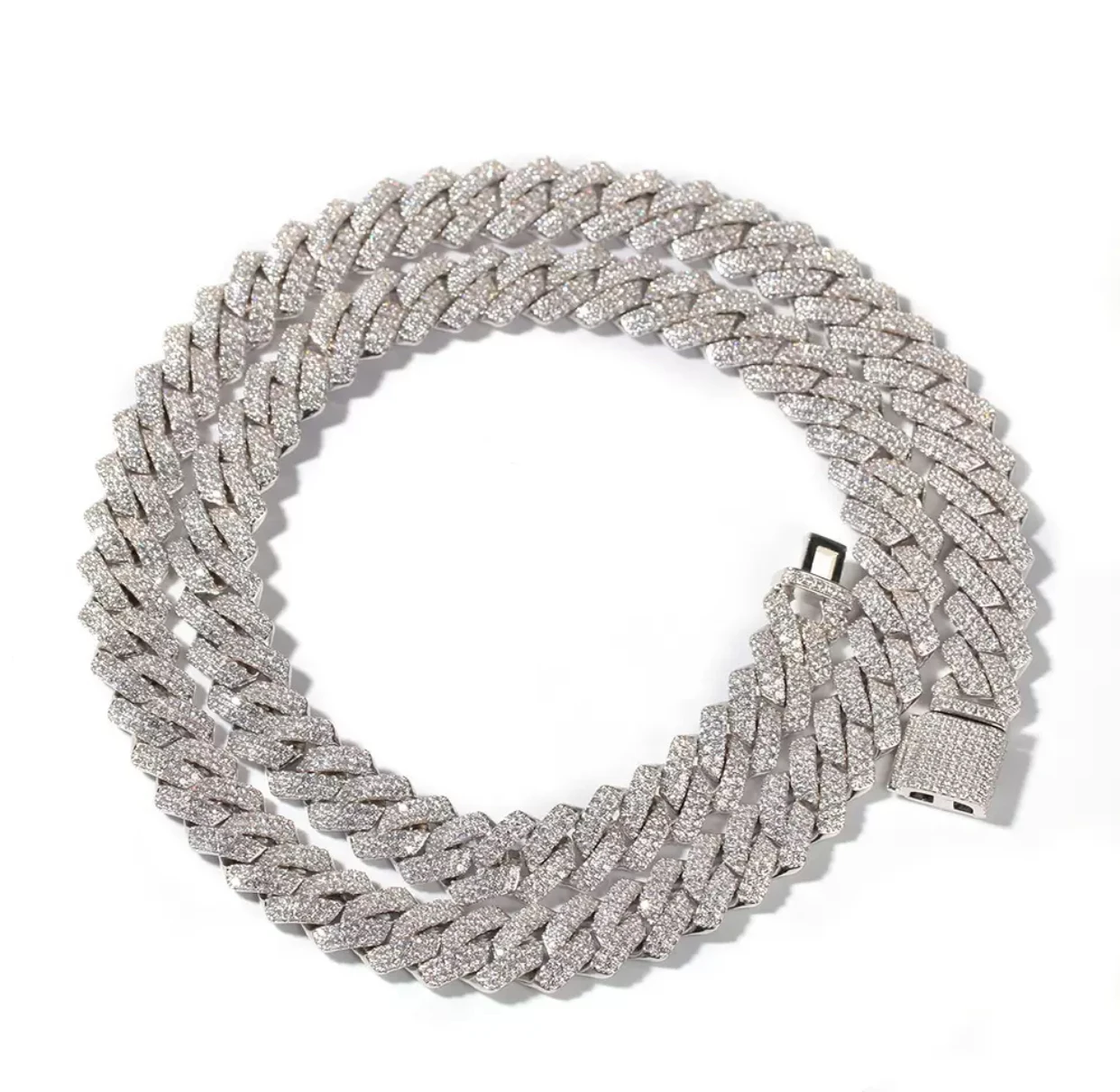 European and American luxury hip-hop Cuban men's necklace, multi-functional, 13 mm zirconia inlaid, high-end, necklace bracelet
European and American luxury hip-hop Cuban men's necklace, multi-functional, 13 mm zirconia inlaid, high-end, necklace bracelet