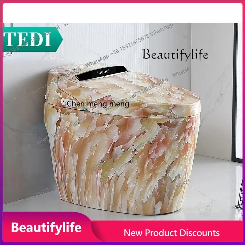 A17 Цветной умный унитаз, интегрированный автоматический без ограничения давления воды, электрический голосовой унитаз F185
A17 Цветной умный унитаз, интегрированный автоматический без ограничения давления воды, электрический голосовой унитаз F185