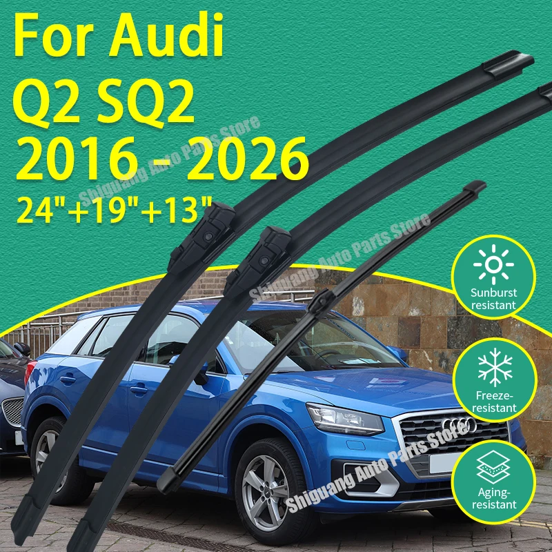 Front Rear Silicone Coating Car Wipers for Audi Q2 SQ2 2016 - 2026 Wiper Windshield Windscreen Blades Accessories 2017 2018 2019
Front Rear Silicone Coating Car Wipers for Audi Q2 SQ2 2016 - 2026 Wiper Windshield Windscreen Blades Accessories 2017 2018 2019
