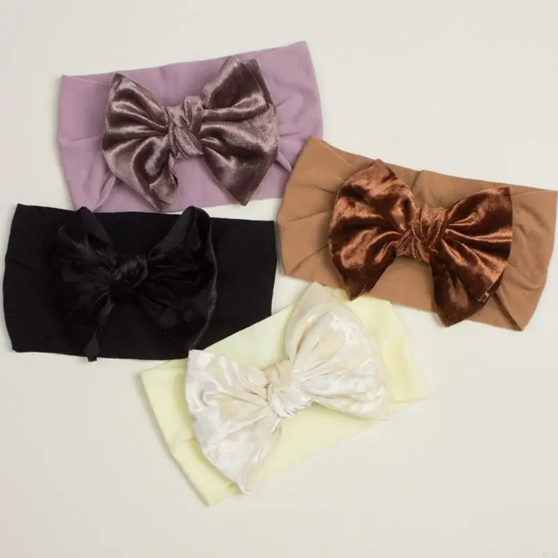 40JC Baby Bowknot Headband Wide Band Bow Hair Bands Soft Elastic Knotted Headwear
40JC Baby Bowknot Headband Wide Band Bow Hair Bands Soft Elastic Knotted Headwear