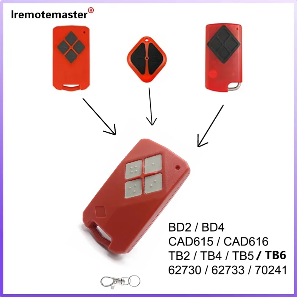 For B&D Tritran TB6 Garage Door Compatible Remote 434mhz for BND TB2 TB5 BD4 BD2 Remote Replacement 433.92mhz
For B&D Tritran TB6 Garage Door Compatible Remote 434mhz for BND TB2 TB5 BD4 BD2 Remote Replacement 433.92mhz