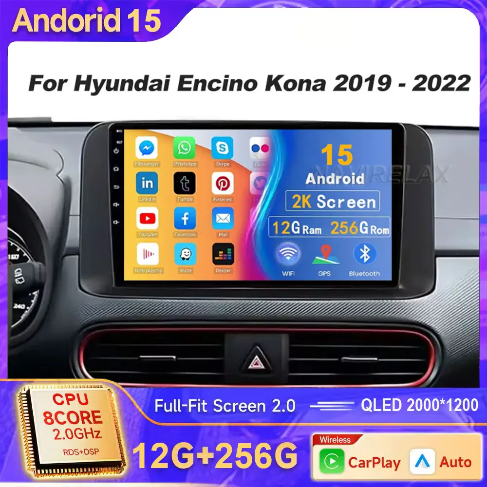 Android 15 Wireless CarPlay Android Auto Radio For Porsche Cayenne I 1 9PA 2002- 2012 4G Car Multimedia GPS Navigation
Android 15 Wireless CarPlay Android Auto Radio For Porsche Cayenne I 1 9PA 2002- 2012 4G Car Multimedia GPS Navigation