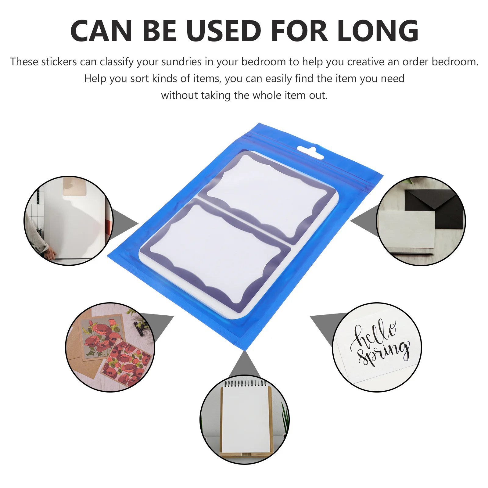 160Pcs Sticky Name Tags Blank Label Stickers for Backpacks Folders Bottles Easy to Write on Adhesive Name Tags
160Pcs Sticky Name Tags Blank Label Stickers for Backpacks Folders Bottles Easy to Write on Adhesive Name Tags