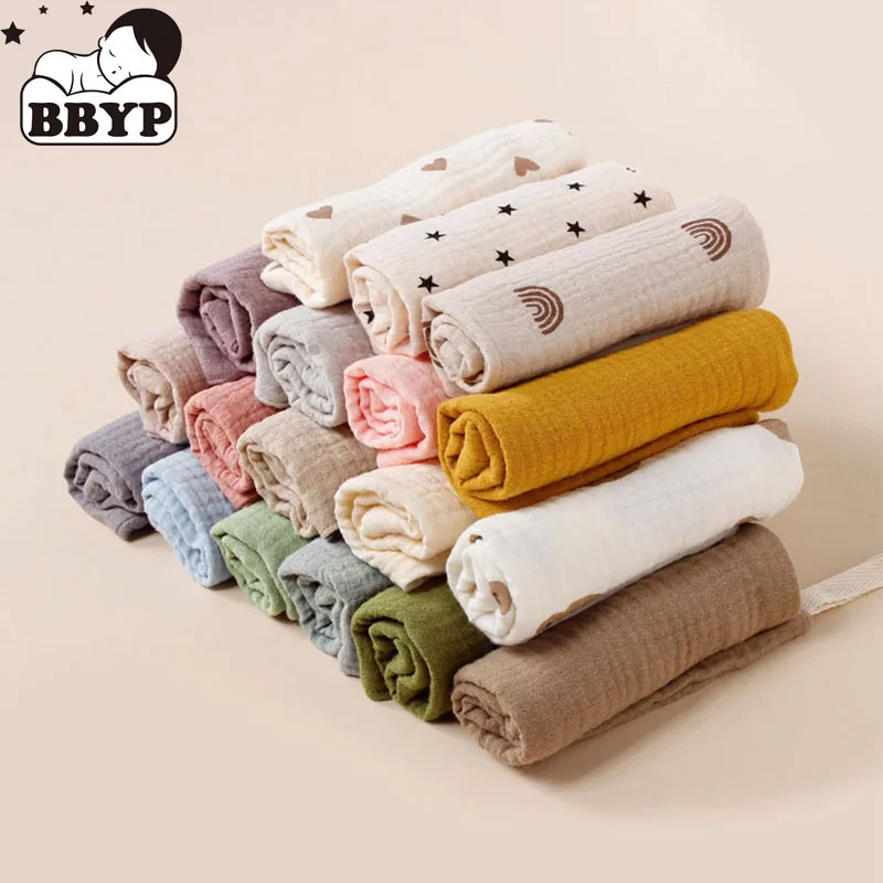 4Pcs Baby Face Towel Infant Four-layer Muslin Gauze Burp Cloth Handkerchief Hanging Rope Pure Cotton Soft Small Square Towels
4Pcs Baby Face Towel Infant Four-layer Muslin Gauze Burp Cloth Handkerchief Hanging Rope Pure Cotton Soft Small Square Towels