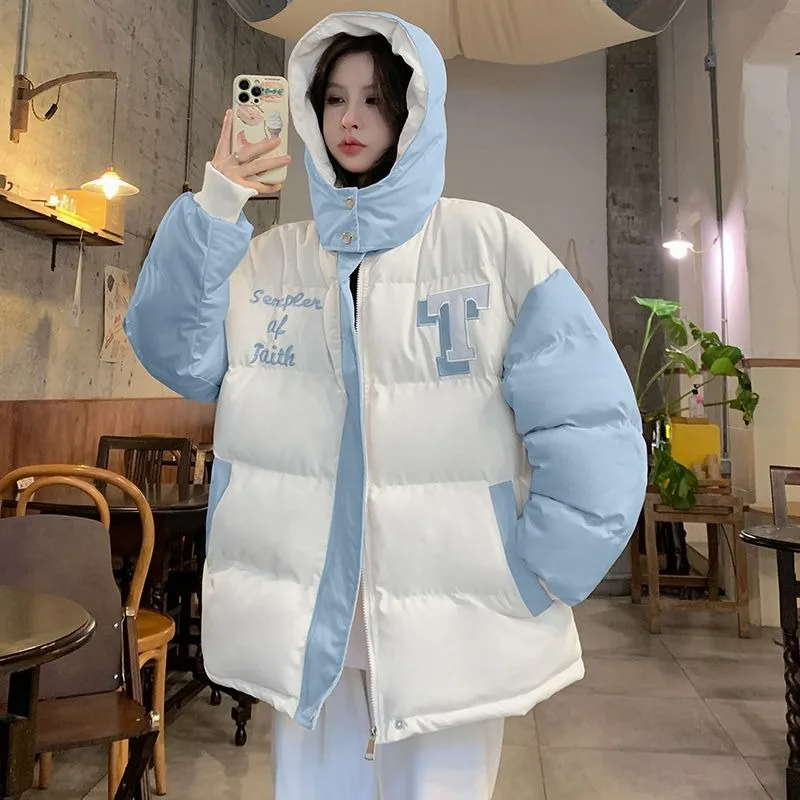 2023 New Women Down Cotton Coat Winter Jacket Female Mid Length Version Parkas Loose Thick Warm Outwear Hooded Niche Overcoat
2023 New Women Down Cotton Coat Winter Jacket Female Mid Length Version Parkas Loose Thick Warm Outwear Hooded Niche Overcoat