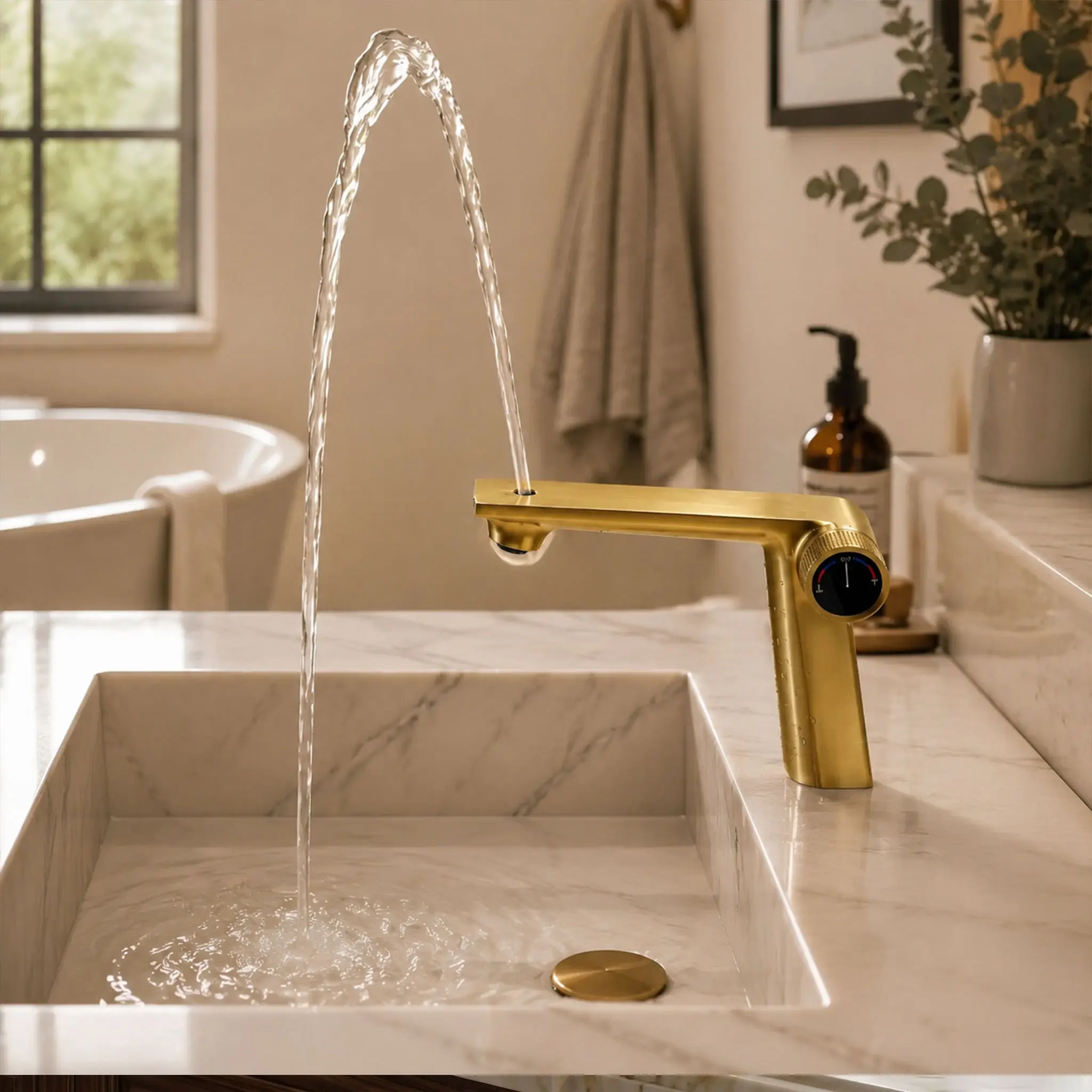 New Basin Faucet Hot and Cold Bathroom Single Lever Brass Sink Mixer Decked Double Ues Sink Mixer
New Basin Faucet Hot and Cold Bathroom Single Lever Brass Sink Mixer Decked Double Ues Sink Mixer