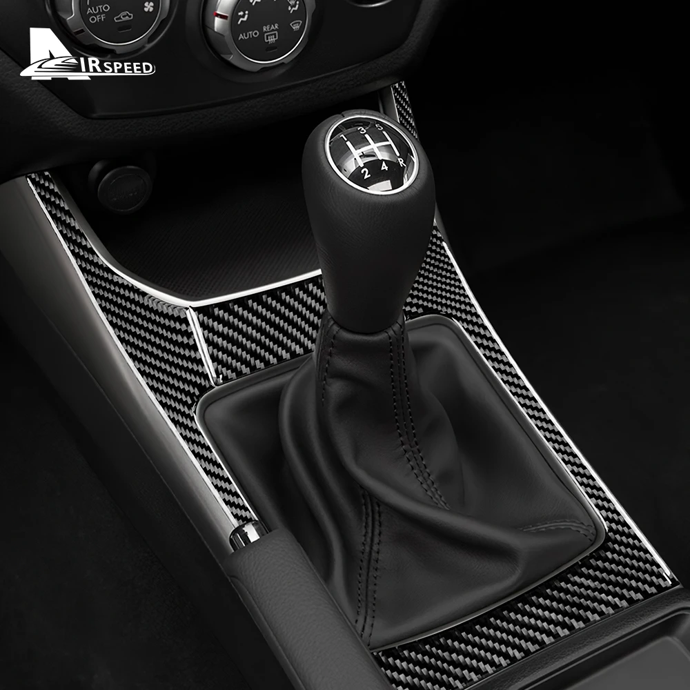 Manual Car Gear Shifter Console Panel Cover Soft Carbon Fiber Sticker for Subaru Impreza 2009-2011 Real 3D Interior Accessories
Manual Car Gear Shifter Console Panel Cover Soft Carbon Fiber Sticker for Subaru Impreza 2009-2011 Real 3D Interior Accessories