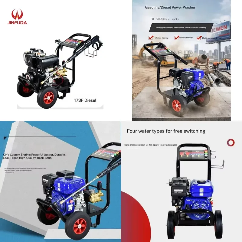 2026 173F High Pressure Washer for RV Camper Large Truck and Commercial Logistics Vehicle Outer Body Cleaning Service
2026 173F High Pressure Washer for RV Camper Large Truck and Commercial Logistics Vehicle Outer Body Cleaning Service