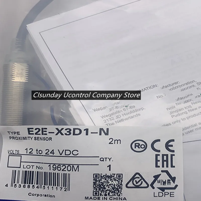 3pcs New Sensor E2E-X2D1-N E2E-X2D1-N-Z E2E-X3D1-N-Z E2E-X14MD1 E2E-X14MD2 E2E-X14MD1-Z E2E-X7D1-N-Z E2E-X3D1-N E2E-X7D1-N
3pcs New Sensor E2E-X2D1-N E2E-X2D1-N-Z E2E-X3D1-N-Z E2E-X14MD1 E2E-X14MD2 E2E-X14MD1-Z E2E-X7D1-N-Z E2E-X3D1-N E2E-X7D1-N