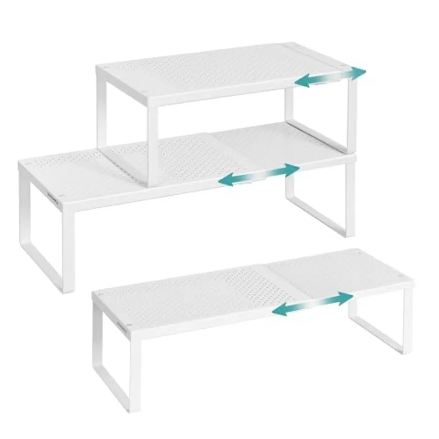 Spice Racks, Expandable Kitchen Countertop Shelves, Small Cupboard Organizers, Metal, Space-Saving Tabletop Shelves
Spice Racks, Expandable Kitchen Countertop Shelves, Small Cupboard Organizers, Metal, Space-Saving Tabletop Shelves