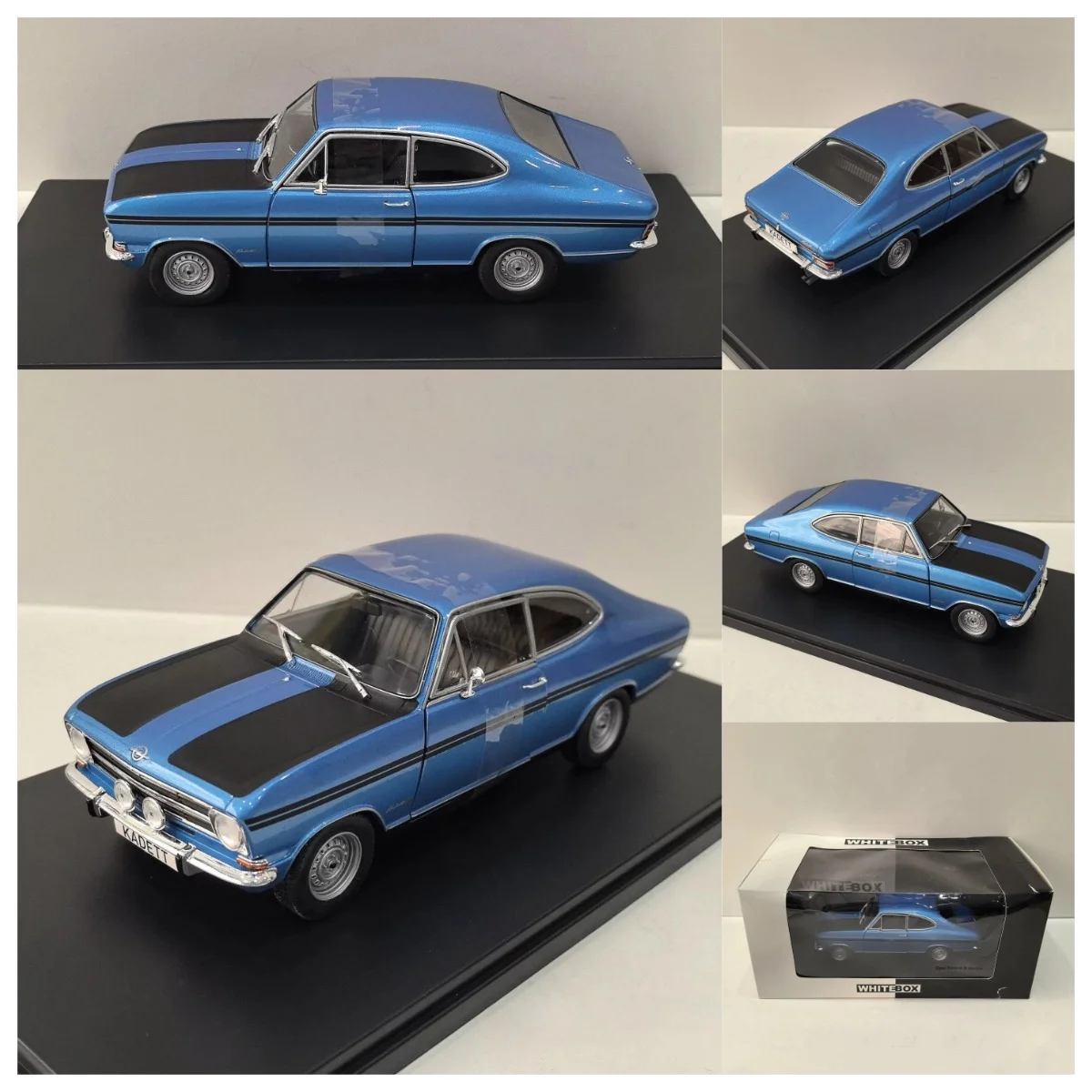 Blackening of Front Face Electroplating WHITEBOX Diecast 1/24 Scale OPEL KADETT B K3 Alloy Car Model
Blackening of Front Face Electroplating WHITEBOX Diecast 1/24 Scale OPEL KADETT B K3 Alloy Car Model