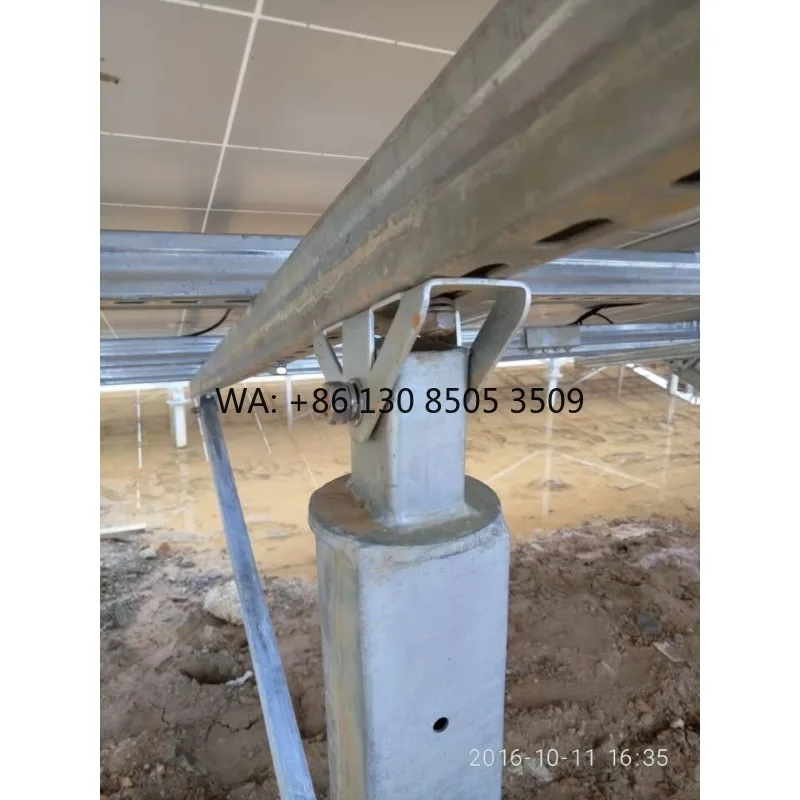 Iron C-shaped Steel Aluminum Photovoltaic Bracket Ground Installation System for Commercial Use 15-Year Warranty 60m/s Wind Load
Iron C-shaped Steel Aluminum Photovoltaic Bracket Ground Installation System for Commercial Use 15-Year Warranty 60m/s Wind Load