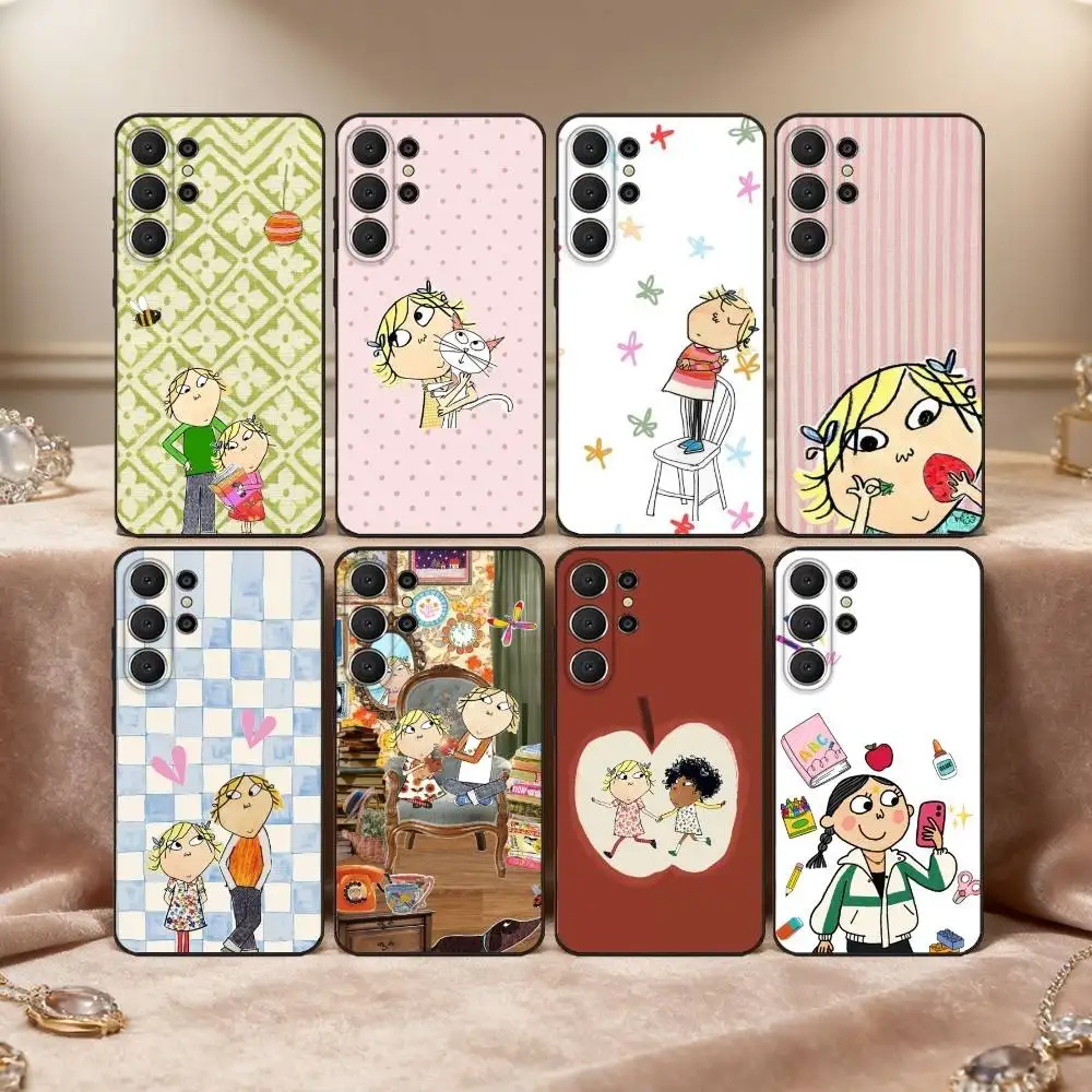 Charlie And Lola Anime Phone Case For Samsung S25,24,23,22,30,21,10,9,Ultra,Plus,Lite,FE Black Soft Case
Charlie And Lola Anime Phone Case For Samsung S25,24,23,22,30,21,10,9,Ultra,Plus,Lite,FE Black Soft Case