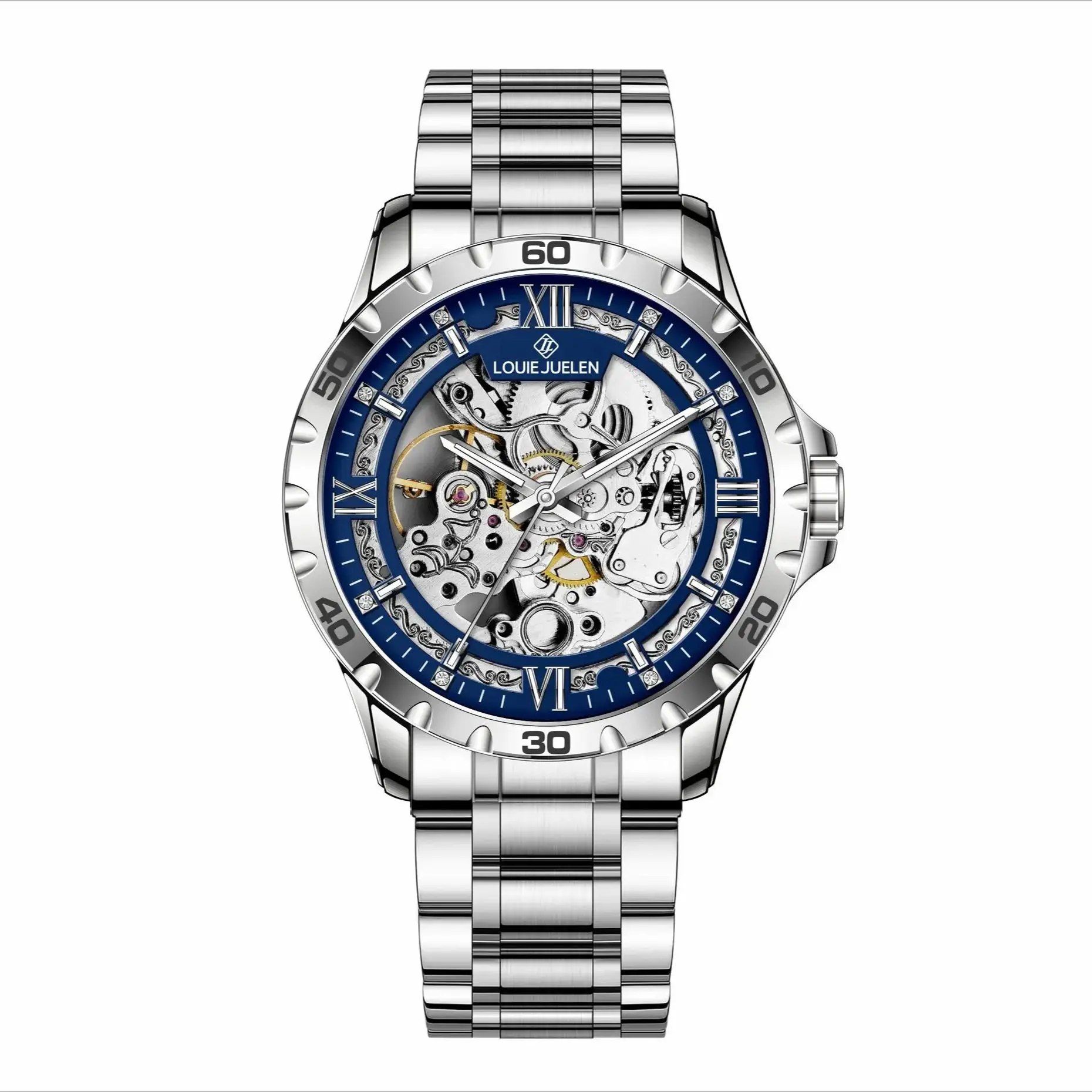 Men's Watch Fully Automatic Hollow Mechanical Watch Male Watch Business Waterproof Luminous Wristwatch
Men's Watch Fully Automatic Hollow Mechanical Watch Male Watch Business Waterproof Luminous Wristwatch
