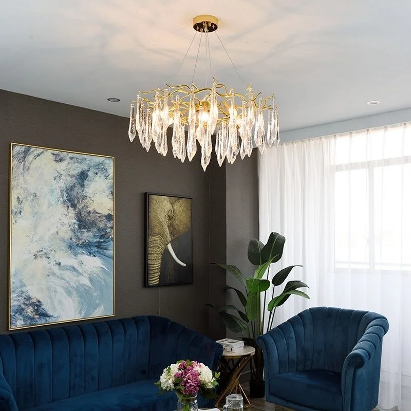 Modern E14 Led Crystal Chandelier For Living Room Villa Dining Room Pendant Lamp Romantic Creative Loft Home Decor Hanging Light
Modern E14 Led Crystal Chandelier For Living Room Villa Dining Room Pendant Lamp Romantic Creative Loft Home Decor Hanging Light