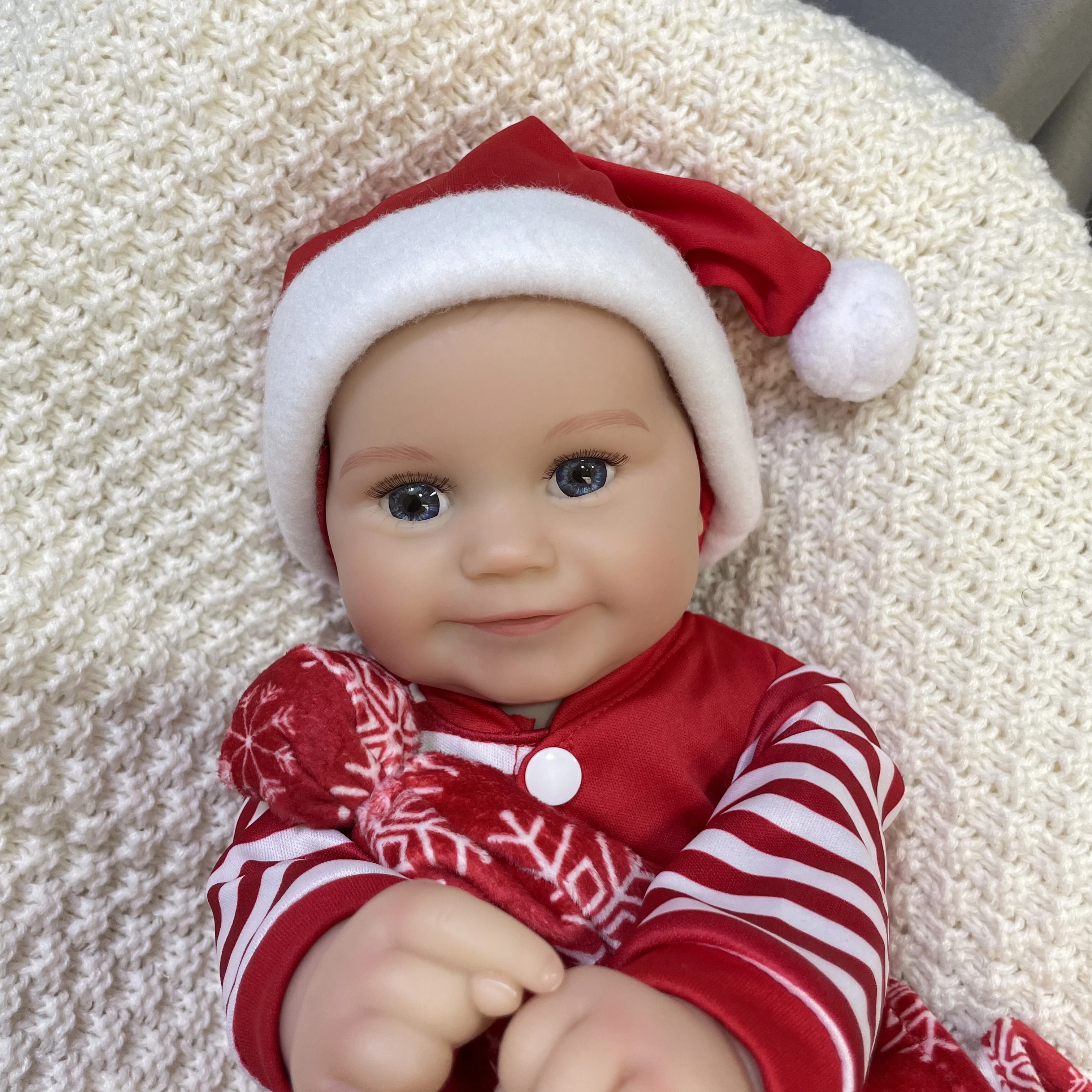 50CM Full Silicone Vinyl Girl Newborn Finished Reborn Baby Dolls Cute Smile Washable Toy
50CM Full Silicone Vinyl Girl Newborn Finished Reborn Baby Dolls Cute Smile Washable Toy