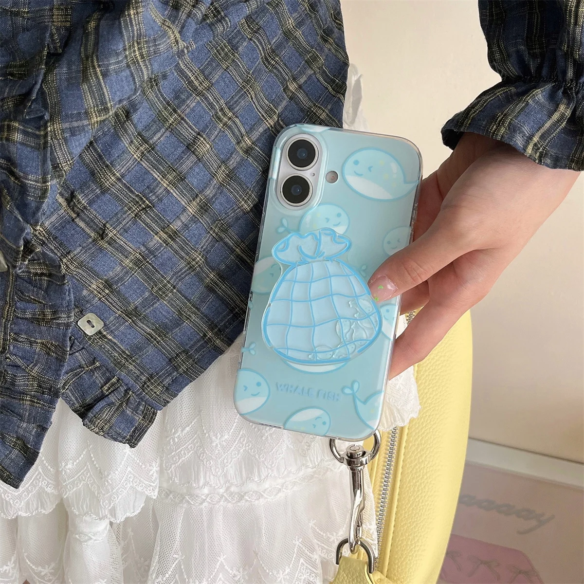 Cute 3D Ocean Small Fish Love Heart Splicing Grid Pattern Phone Case For iPhone 14 15 16 Pro Max 13 Summer Candy Cover
Cute 3D Ocean Small Fish Love Heart Splicing Grid Pattern Phone Case For iPhone 14 15 16 Pro Max 13 Summer Candy Cover